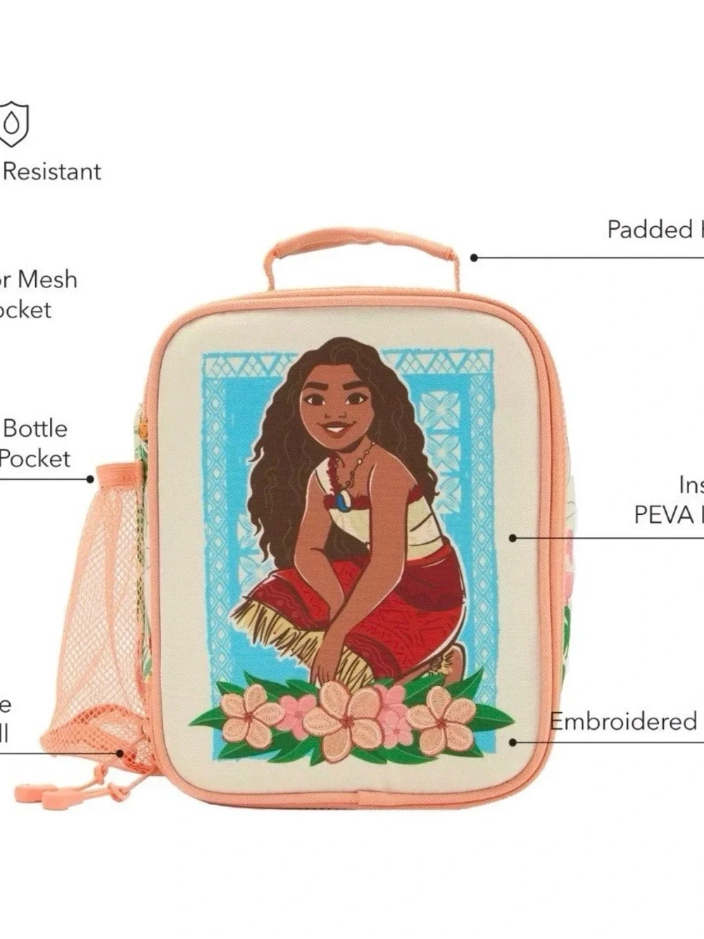 NWT !! Disney Moana Insulated Lunchbox